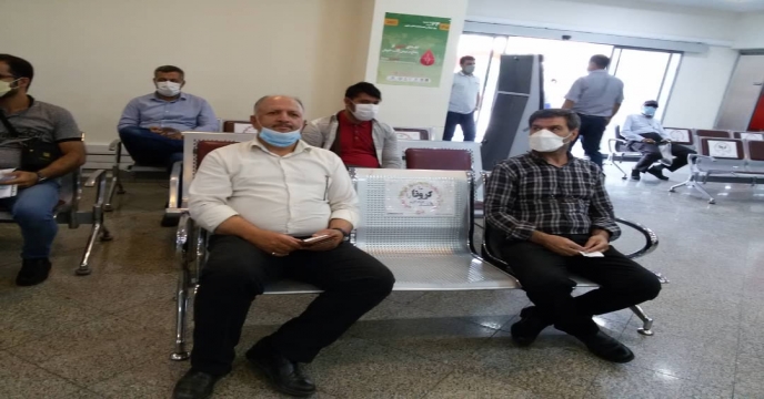 اهدای خون توسط کارکنان شرکت خدمات حمایتی کشاورزی استان تهران