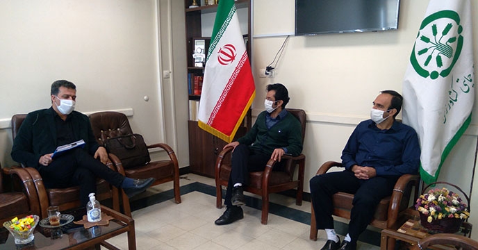 حضور کارشناس حقوقی دفتر مرکزی شرکت خدمات حمایتی کشاورزی در استان همدان