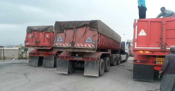 بارگیری و ارسال کودسولفات پتاسیم پودری ازانبار های استان مرکزی به مقصد استان هرمزگان