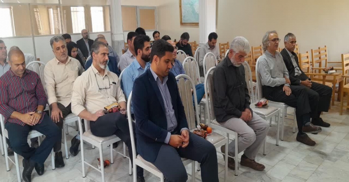آیین مراسم تودیع و معارفه سرپرست جدید حراست شرکت خدمات حمایتی کشاورزی استان مرکزی
