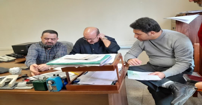 حضور همکاران محترم حسابرسی ستاد در استان مرکزی - دیماه 1404