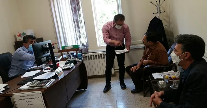 حضور همکاران محترم حسابرسی ستاد در استان مرکزی