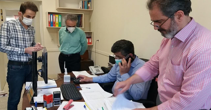 حضور همکاران محترم حسابرسی ستاد در استان مرکزی