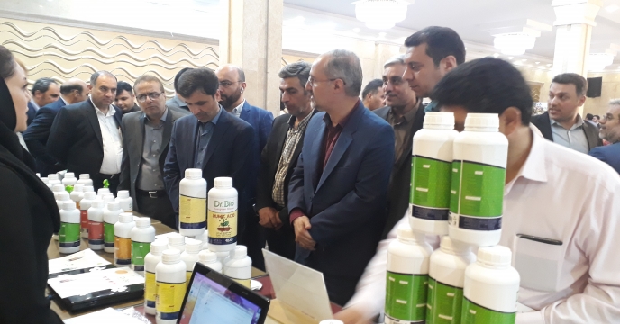 حضور رئیس  سازمان جهاد کشاورزی استان قم در همایش سبد کودی