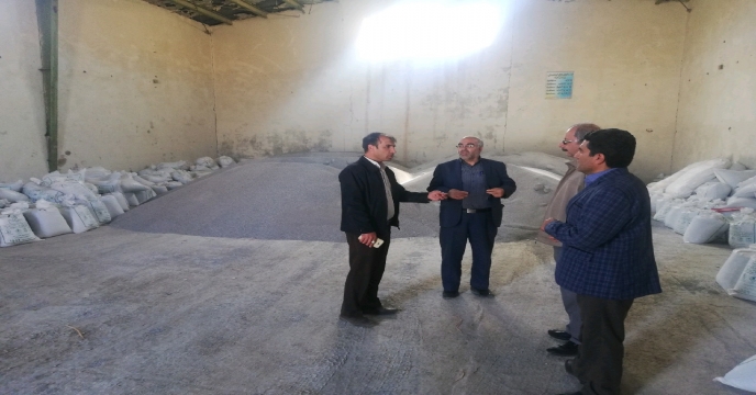 بازدید از انبار کارگزاران