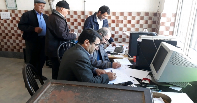 اکیپ نظارتی توزیع کود استان آ.شرقی