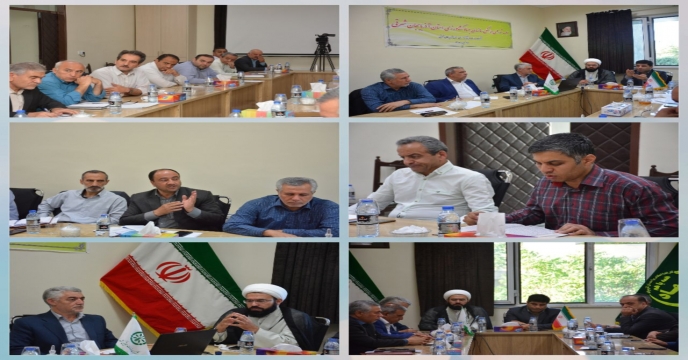 جلسه شورای هماهنگی سازمان جهاد کشاورزی استان آذربایجان شرقی