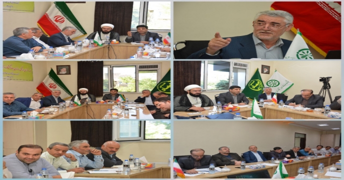 جلسه شورای هماهنگی سازمان جهاد کشاورزی استان آذربایجان شرقی