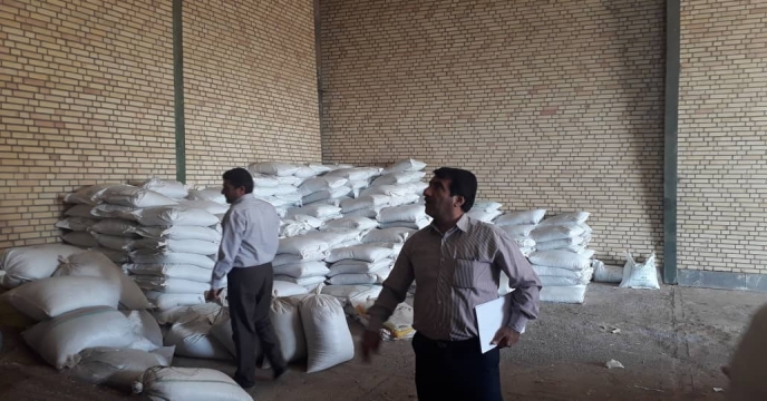 بازدید از انبار کارگزاران شهرستان سراب
