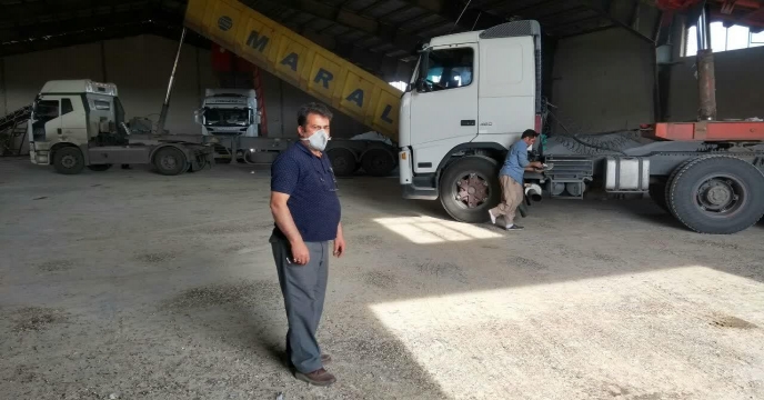 تخلیه مقدار 500 تن کود اوره فله در انبار جاورسیان استان مرکزی