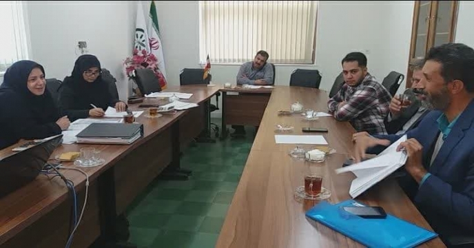 بازدید از کارخانه متقاضی طرف قرار داد با شرکت خدمات حمایتی در شهر خمین