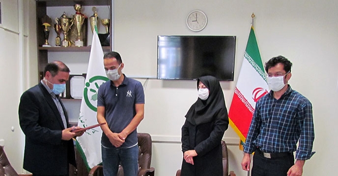 تجلیل از خبرنگاران به مناسبت روز خبرنگار در شرکت خدمات حمایتی کشاورزی استان همدان