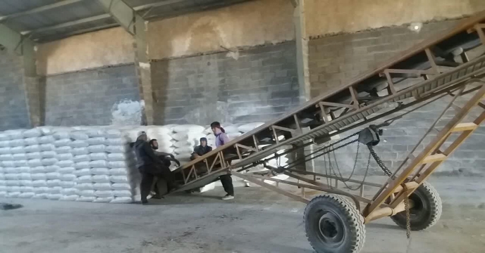 ارسال کود اوره به منطقه خنجین فراهان