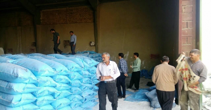 توزیع انواع کودهای شیمیایی در شهرهای خمین ، محلات ، دلیجان ، استان مرکزی – مرداد ماه 1399