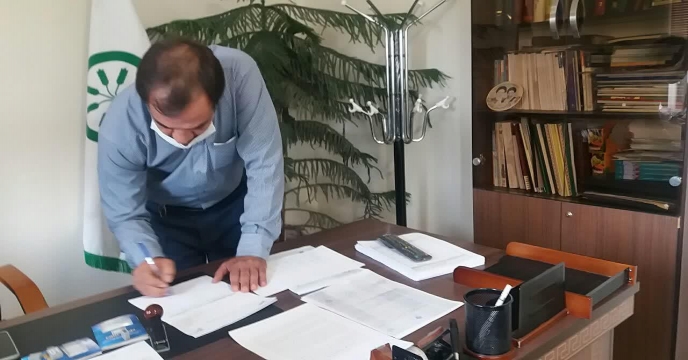 جلسه بازگشایی پاکت های مناقصه نیروهای حفاظتی استان مرکزی