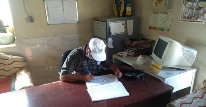 توزیع 25 تن کود اوره در شرکت تعاونی روستاییدر روستای لنجرود توره