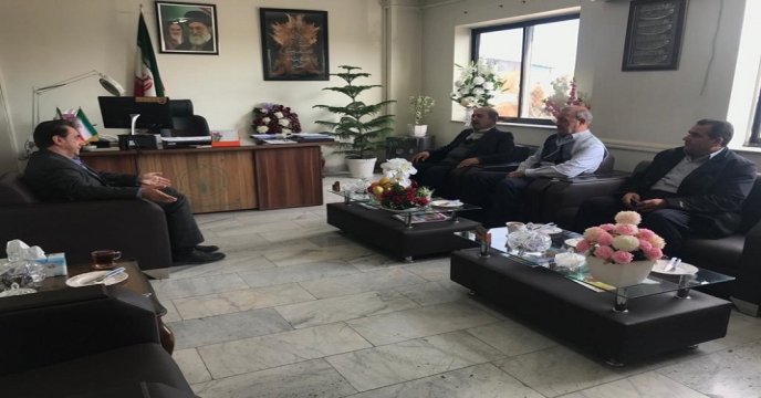 نشست نائب رئیس محترم کمیسیون کشاورزی مجلس شورای اسلامی با همکاران شرکت خدمات حمایتی کشاورزی استان آذربایجان غربی
