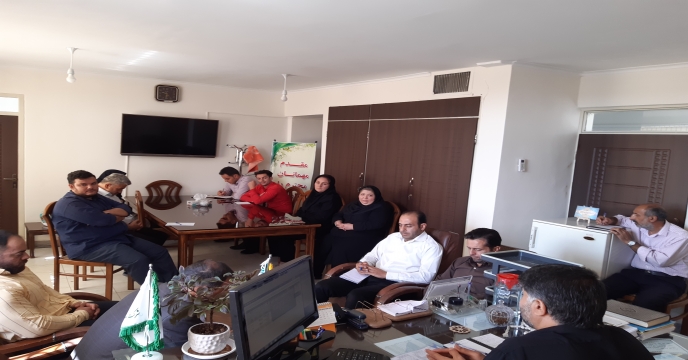 جلسه معرفی معاون شعبه سمنان