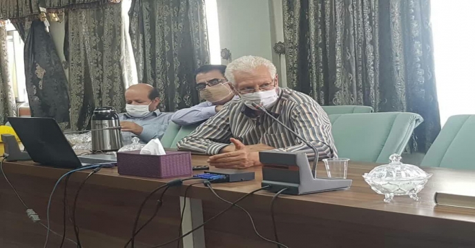 جلسه کمیته فنی نهال سازمان جهاد کشاورزی استان مرکزی اسفند ماه1400
