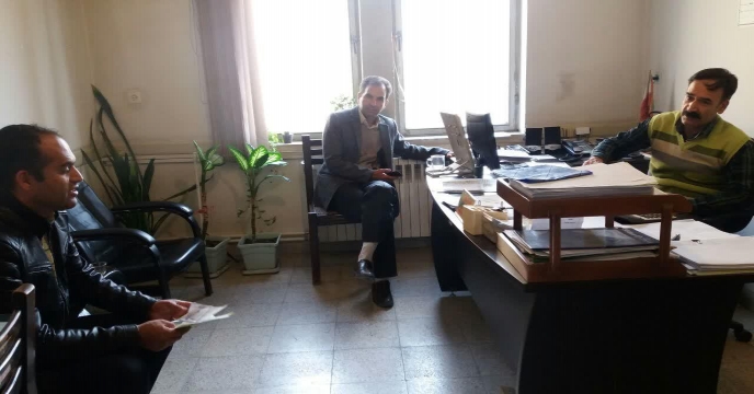 حضور کارشناسان محترم امور مالی و بازرگانی ستاد جهت بازدید از انبارهای کارگزاران کود در استان مرکزی