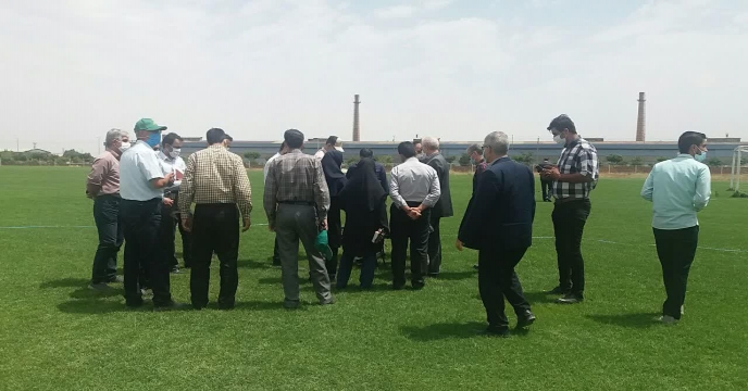 رونمایی و بهره برداری از پهپاد سمپاش در استان مرکزی