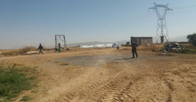 بازدید از مزرعه پایلوت تغذیه ای گندم در استان مرکزی