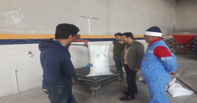 بازدید از انبار کارگزاران های کود در منطقه فراهان – شهرستان آشتیان استان مرکزی 