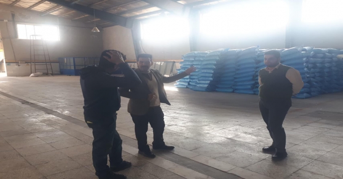 بازدید از انبار کارگزاران های کود در منطقه فراهان – شهرستان آشتیان استان مرکزی 