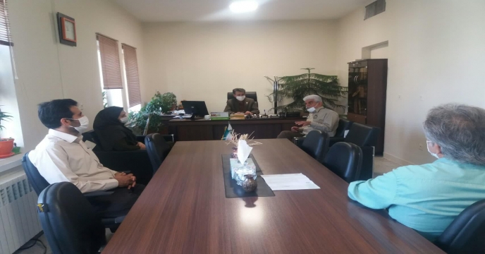 برگزاری جلسه کار گروه پایش در استان مرکزی با حضور مدیر شرکت خدمات حمایتی کشاورزی و همکاران در شهریور ماه سال 139
