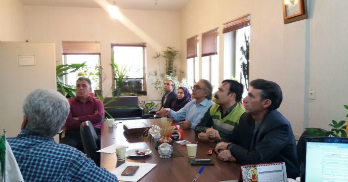برگزاری پنجمین جلسه کار گروه پایش و نظارت بر روند توزیع کودهای شیمیائی در استان مرکزی با حضور مدیر شرکت خدمات حمایتی کشاورزی و همکاران گروه پایش در اسفند ماه سال 1398