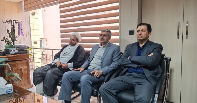 دیدار نوروزی رئیس سازمان جهاد کشاورزی استان با مدیر شرکت خدمات حمایتی کشاورزی خراسان شمالی
