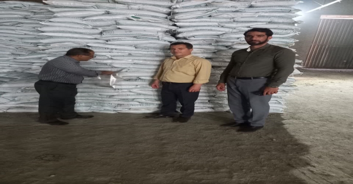 نمونه برداری از 200 تن کود سوپر فسفات ساده گرانوله تولید داخلی