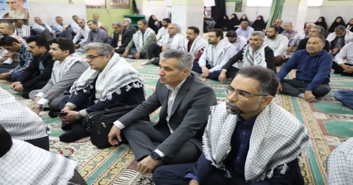 گرامیداشت یاد و خاطره ۳۹ شهید سنگر ساز بی سنگر همزمان با نخستین روز از هفته دفاع مقدس در سازمان