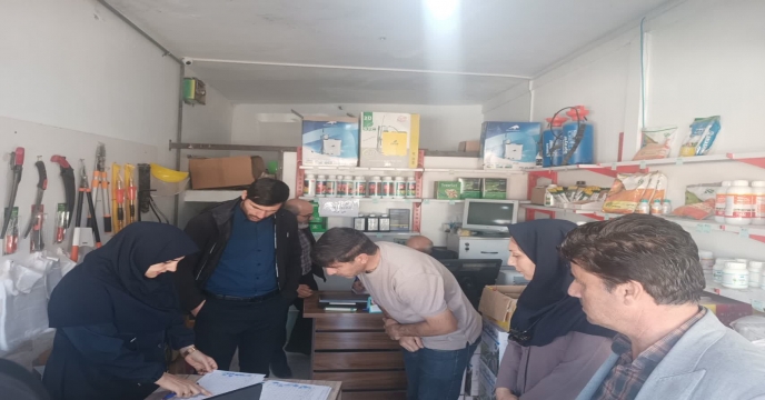 گشت مشترک در راستای رصد و پایش مستمر مواد کودی