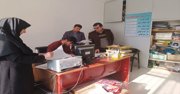 بازدید از کارگزاری های شهرستان مانه در راستای کمیته پایش