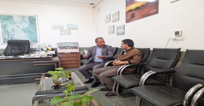 بازدید و پایش از انبار کارگزاری شرکت تعاونی تولید بهدشت بشرویه