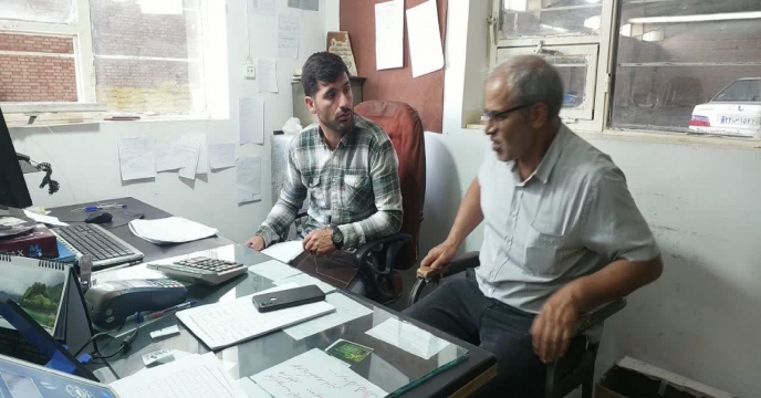 بازدید از کارگزاری های توزیع فروش کود کشاورزی شهرستان شیروان 