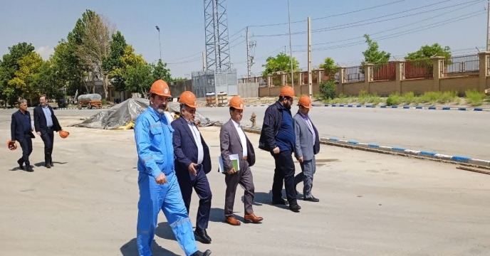 بازدید ریاست سازمان جهاد کشاورزی و مدیر شرکت خدمات حمایتی کشاورزی آذربایجان غربی  از پتروشیمی ارومیه 