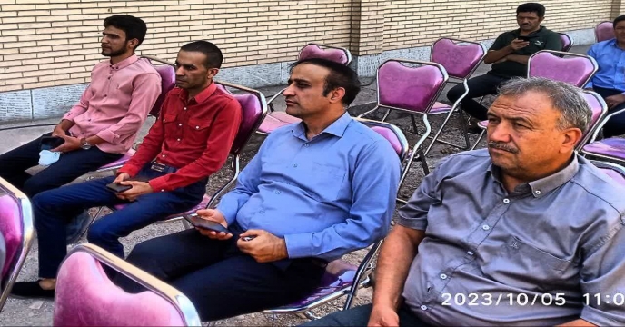برگزاری مانور آتش نشانی