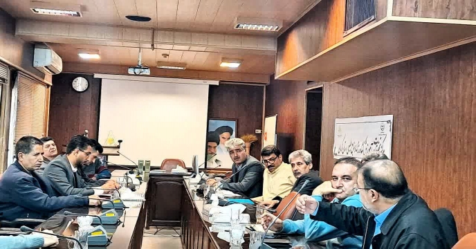 جلسه ی تغذیه گیاهی در سالن کنفراس مرکز تحقیقات کشاورزی 