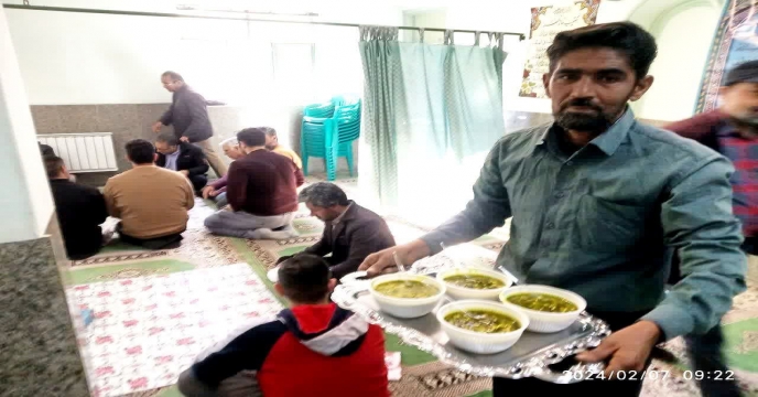 پذیرایی آش رشته 
