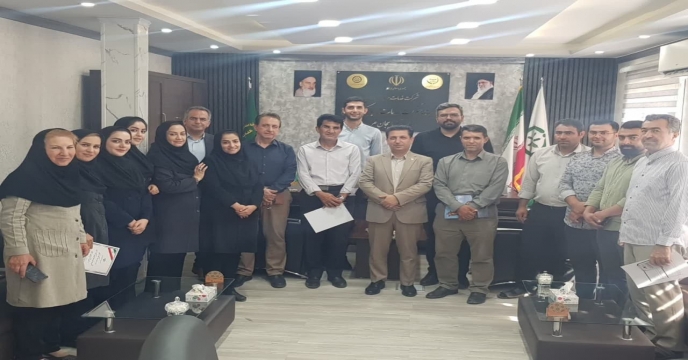 گرامیداشت هفته دولت توسط شرکت خدمات حمایتی کشاورزی استان آذربایجان غربی