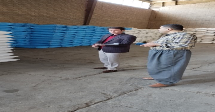 بازدید اکیپ پایش استان از انبار کارگزاران شهرستان بوکان