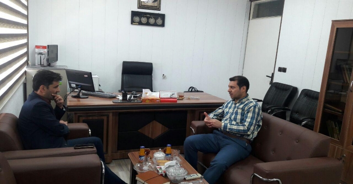 حضور مدیر جهاد کشاورزی شهرستان قم در شرکت خدمات حمایتی کشاورزی استان