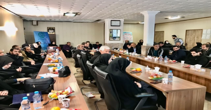 جلسه بررسی مغایرت کارگزاران استان تهران با حضور مدیران ستادی شرکت