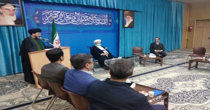 دیدار مسئول حراست با نماینده محترم ولی فقیه در استان