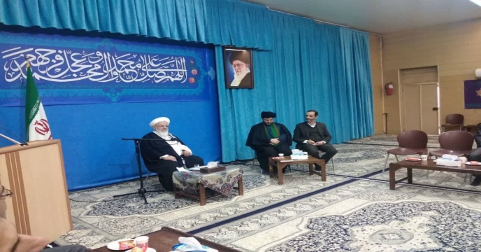 دیدار مسئول حراست با نماینده محترم ولی فقیه در استان