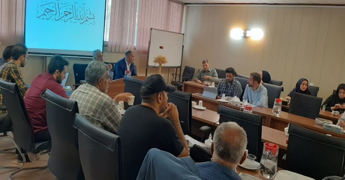 جلسه بررسی مغایرت کارگزاران استان تهران با حضور مدیریت پایش نهاد های کشاورزی ستاد شرکت خدمات حمایتی کشاورزی ومدیرزراعت سازمان