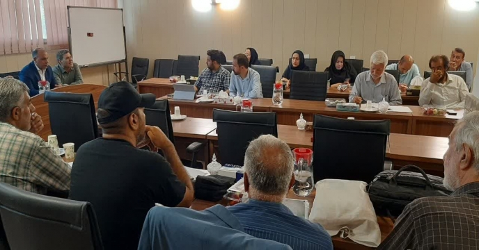 جلسه بررسی مغایرت کارگزاران استان تهران با حضور مدیریت پایش نهاد های کشاورزی ستاد شرکت خدمات حمایتی کشاورزی ومدیرزراعت سازمان