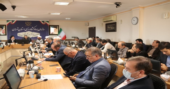 برگزاری جلسه ستاد اربعین حسینی در استان تهران